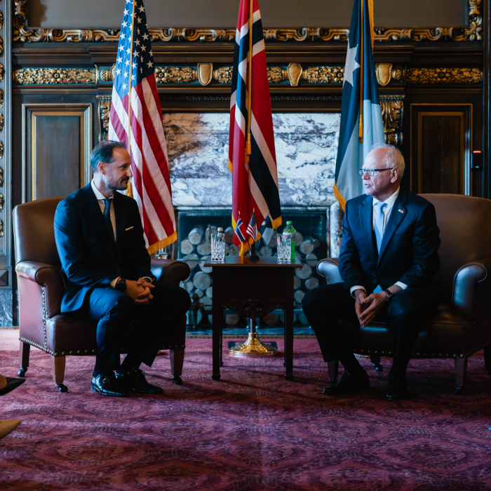 Met with Governor Walz in Minnesota